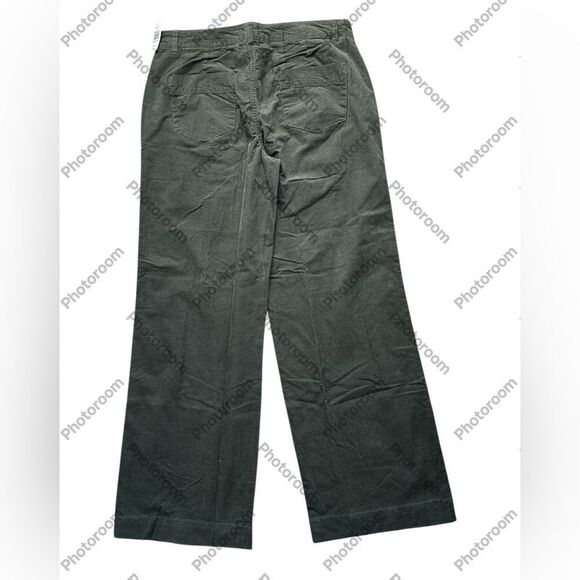 Weatherproof Vintage Ladies' Wide Leg Corduroy Pants, Olive 8,NWT - Picture 3 of 9